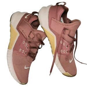 Nike Free Metcon 2 Cross Trainers CD8526-866 Light Redwood/Echo Pink  Size 8.5